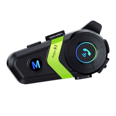 Мотогарнитура / гарнитура для шлема S3 Green-1